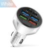 6 Ports USB Car Phone Charger LED Digital Display PD 12V/24V For QC3.0 Fast Charger For Phones Bluetooth-compatible Devices
