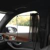 1/2Pcs With Suction Cup Car Side Window Curtains Heat Insulation Car Sunshade Car Curtain  For Baby