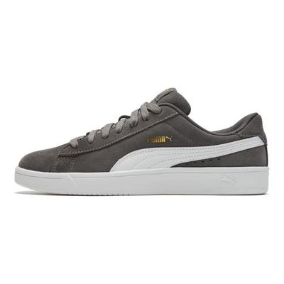 Court Breaker Derby Leather Casual Lightweight Low-Top Sneakers Unisex Sneakers Gray 367366-10