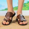Fashion Flip Flops Summer New Fashion Casual Slippers For Men Classic Flat Beach Shoes Male Non Slip Slippers Flip Flops Outdoor