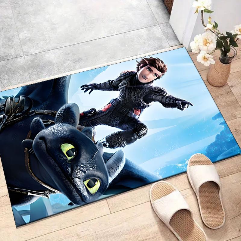Toothless Polyester Carpet, Soft Indoor Mat for Office Chair, Living Room, Computer Desk - Decorative Home Office Rug Design