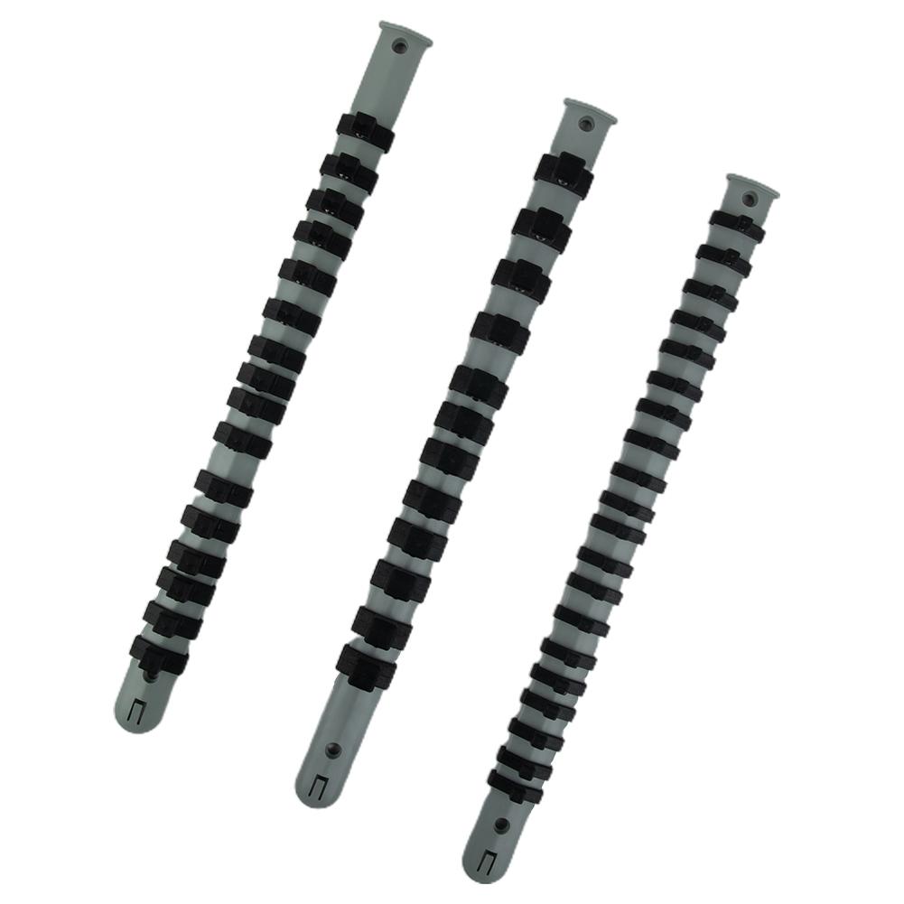 Robust und Stecknuss-Ablage Rack Halter Organizer 3er Set 14 38 12 Zoll
