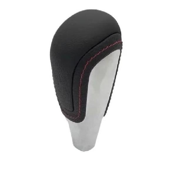 Automatic Gear Shift Knob Handball Shifter Hanging Gear Head Leather with Red Stitch for Chery Tiggo 5 Arrizo 7