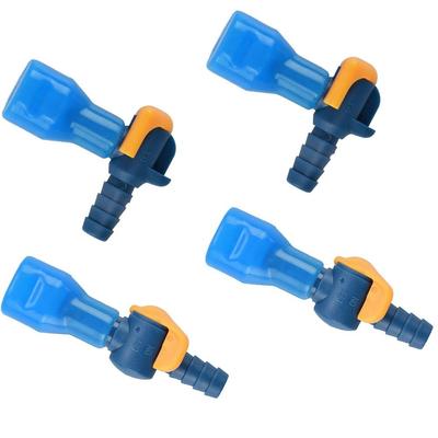 Survival Tools Water Bag Connector Silicone Nozzle Kit Drink Pack Nozzle Replacement Bite Valve Water Bag Bite Water Bag Nozzle