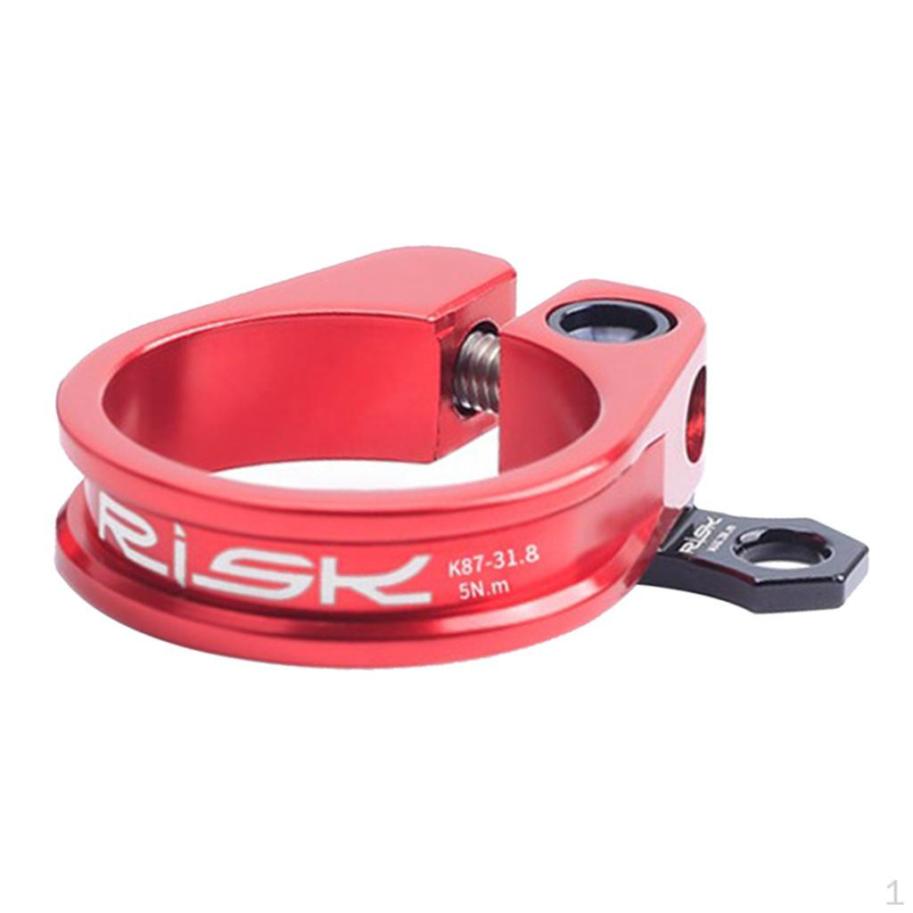 Bike Seat - High Strength & Sturdy Red	31.8mm