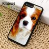 Krajews Cavalier King Charles Spaniel Dog Phone Case For iPhone 17 Air 16 15 14 plus 11 12 13 pro max coque Fundas