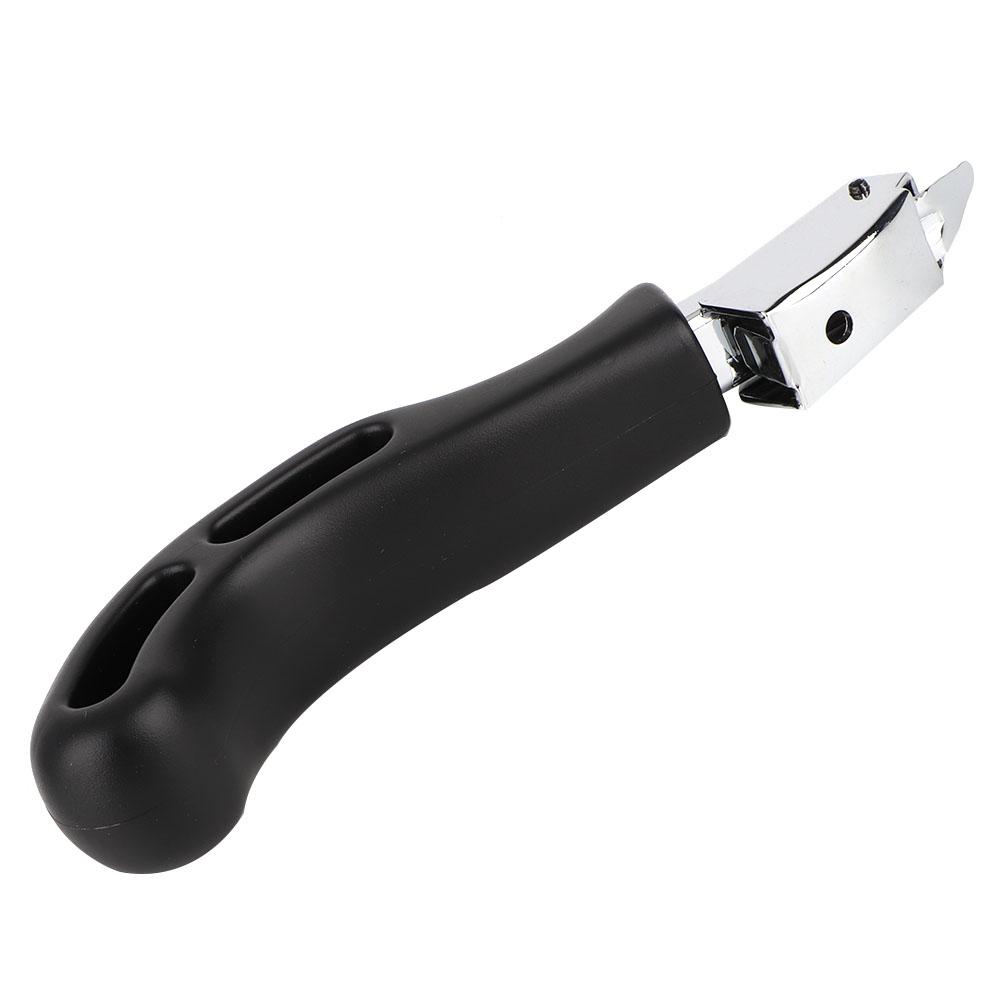 Black Handle Steel Carbon Head Staple Remover Removing Tool Office Supplies