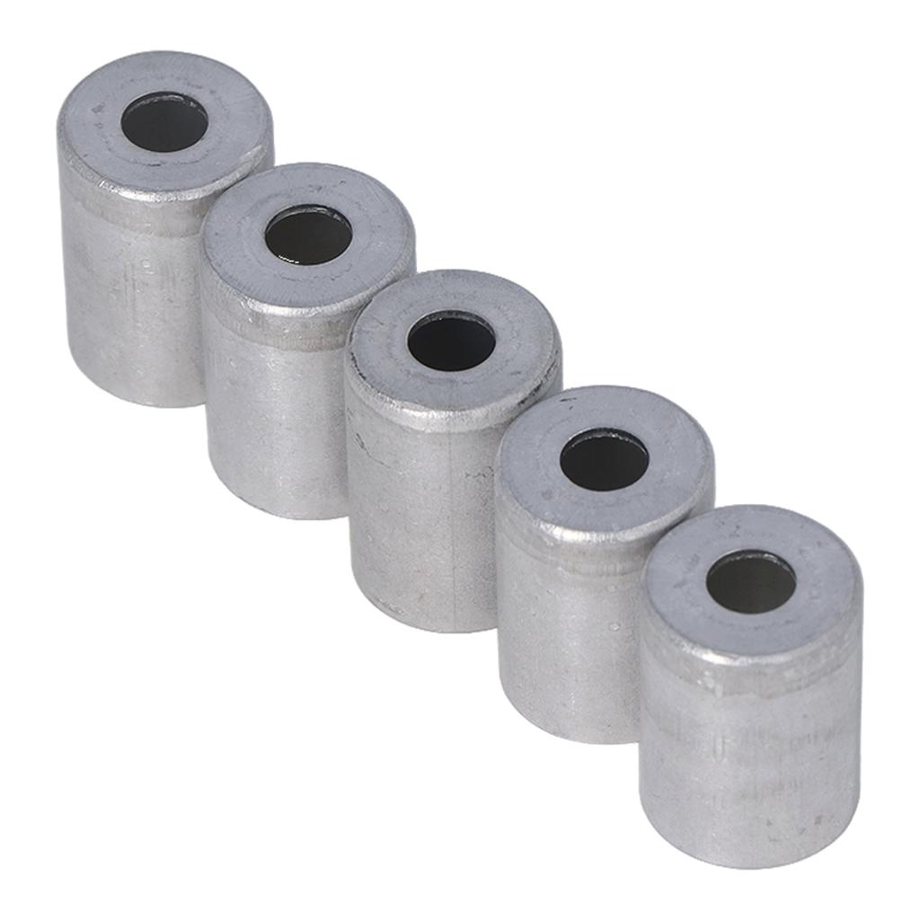 20 Pcs Conditioning Joint Cover Aluminum AC Hose Tube Connector Cover Pipe Fitting
