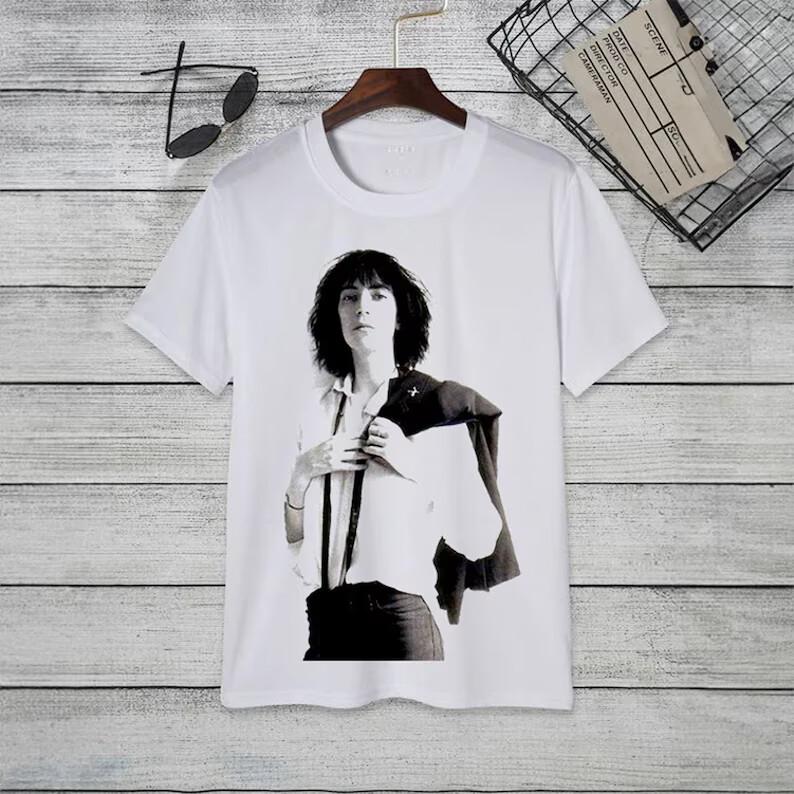 Camiseta Patti Smith Clásica Camiseta de Rock L1207_40