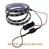 Switch Battery Powered LED Strip 12V 5050 Red Green Blue White Single Color Flexible LED Strip I65 Waterproof Indoor Decoration