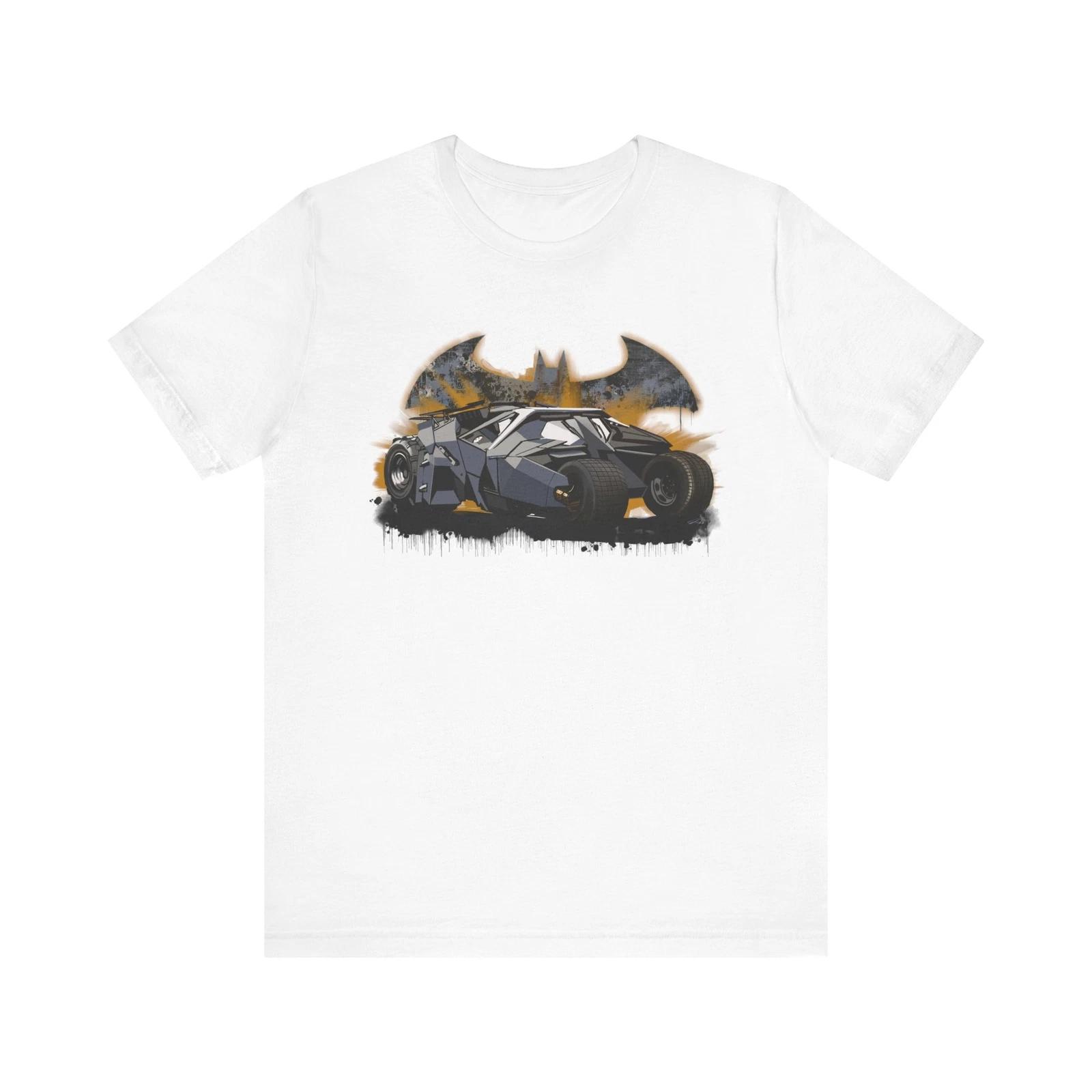 

Batmobile Tumbler Dark knight Batman tShirt S-3xl Unisex Jersey Short Sleeve 3XL
