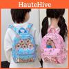 Cartoon Printed Capybara Backpack Children Schoolbag Fashion Leisure Bag Travel