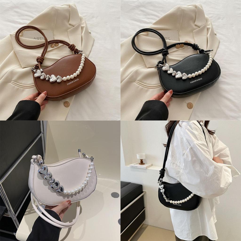 Trendy Fashion Design Single Shoulder Crossbody Bag Simple Stylish 2024 Spring Large Capacity Crossbody Bag