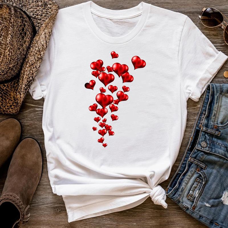 Europäische Größe Damen Print Lustiges Gesicht Frucht Avocado T-Shirt Top Mode T-Shirt Frau Weiblich T-Kleidung Kurzarm Grafik-T-Shirts