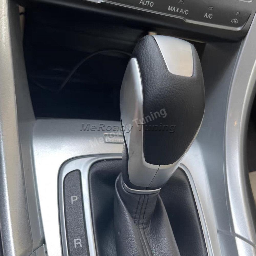 

Кожаная автомобильная ручка переключения передач, рычаг переключения передач для Ford Mondeo Fusion Ecosport Edge S-max 2013-2018, аксессуары для интерьера For Ecosport 2017
