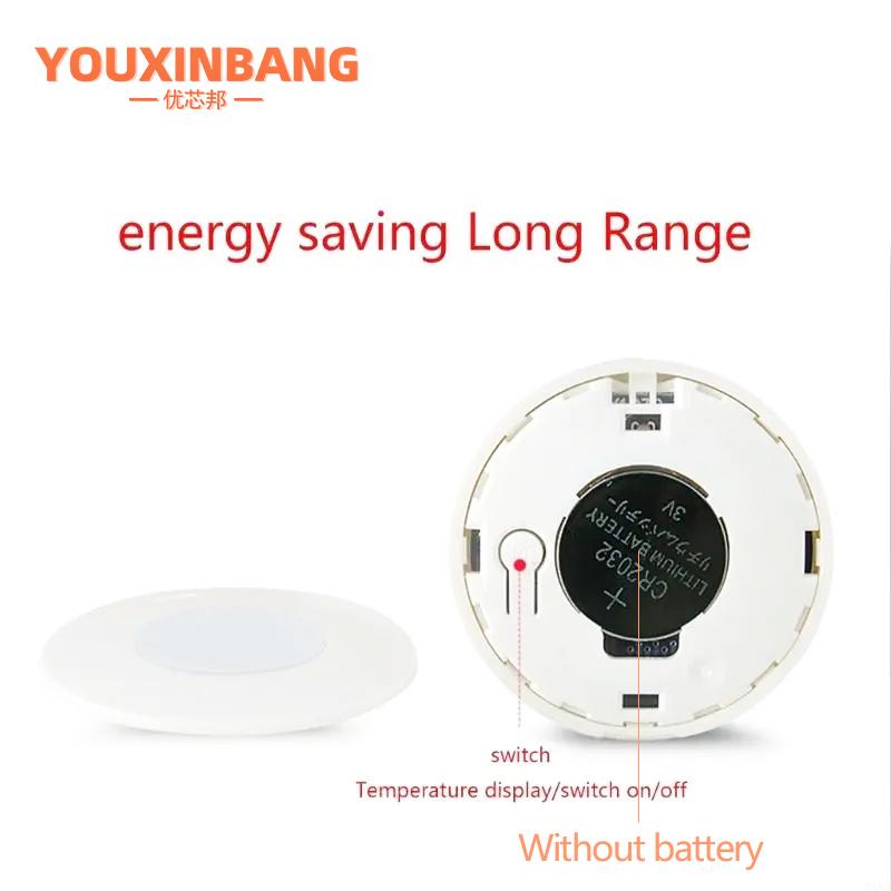 LCD Digital Thermometer Hygrometer Fridge Freezer Temperature Humidity Sensor High Accuracy Surface Mount Celsius Fahrenheit