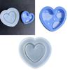 Silicone Quicksand Mold Starry Star Cloud Love Heart Shape Epoxy Resin Casting Tool for Handmade DIY Pendant Craft