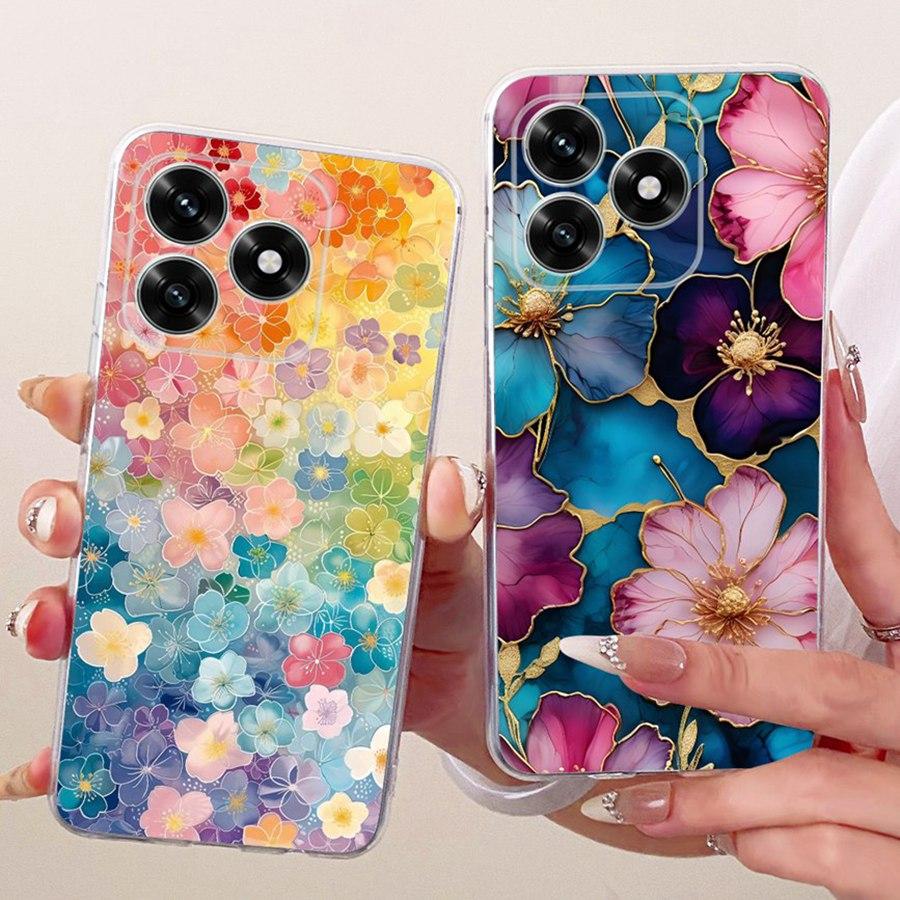 For Honor X5c Plus Case Soft Silicone Transparent Fashion Style Capa Proective Cover for HonorX5c X 5 C Plus NLA-LX1 Fundas