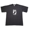 Vtg POW MIA T-Shirt Herren XL Schwarz Kriegsgefangene Sie Werden Nicht Vergessen USA Unisex T-Shirt