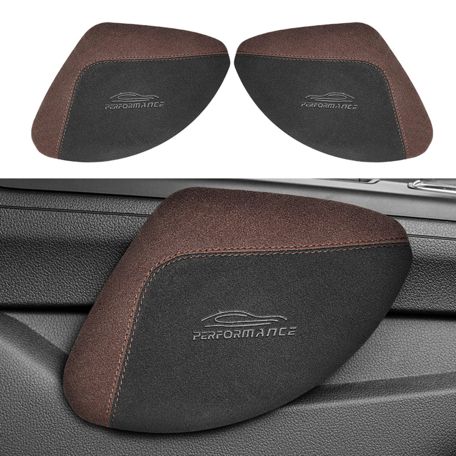 

EXCEREY Car Center Console Knee Car Elbow Car Seat Leg Leg Leg Knee Car Center Console Leg Knee Car Knee Reduces Leg Brown Cushion, Knee, Leg,