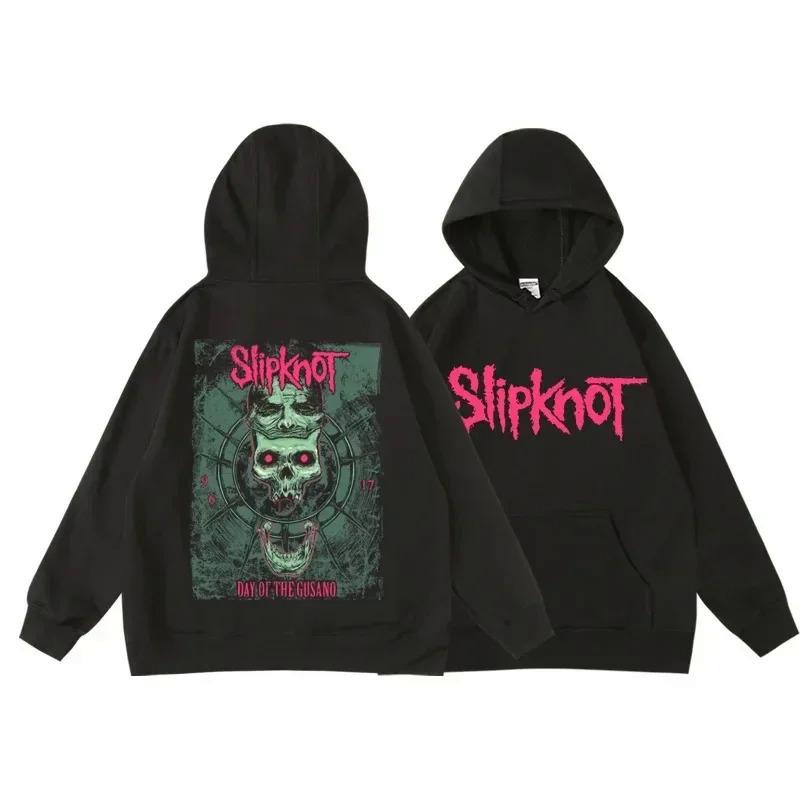 European Size Slipknot 'Prepare for Hell' Men's Rock Hoodie