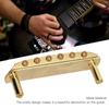 Electric Guitar Bridge 6 String Tailpiece Metal Instrument Accessory for  