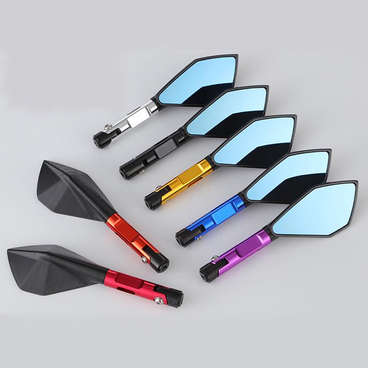 Durable Shockproof Aluminum Rearview Mirror for Motorcycles and Sports Cars