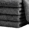 Eco Friendly Water Only Cleaning Wipes 5PCS Cloth, Thickened Reusable Microfiber Lint-Free Excellent Professional Grade Grease Removal Rags Absorption