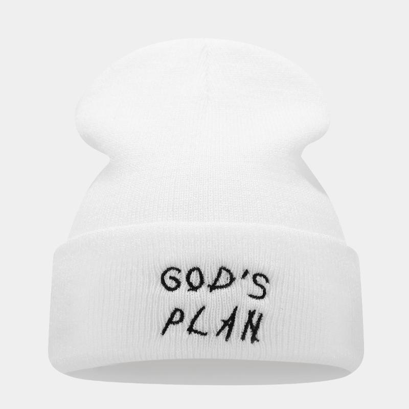 

Новая вязаная теплая шапка с вышивкой алфавита, мужская и женская уличная мода, винтажная шерстяная шапка-ушанка, парная шапка M（56-58cm）