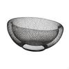 Metal Mesh Fruit Bowl Basket for Kitchen Counter Multipurpose Vegetable Holder Decorative