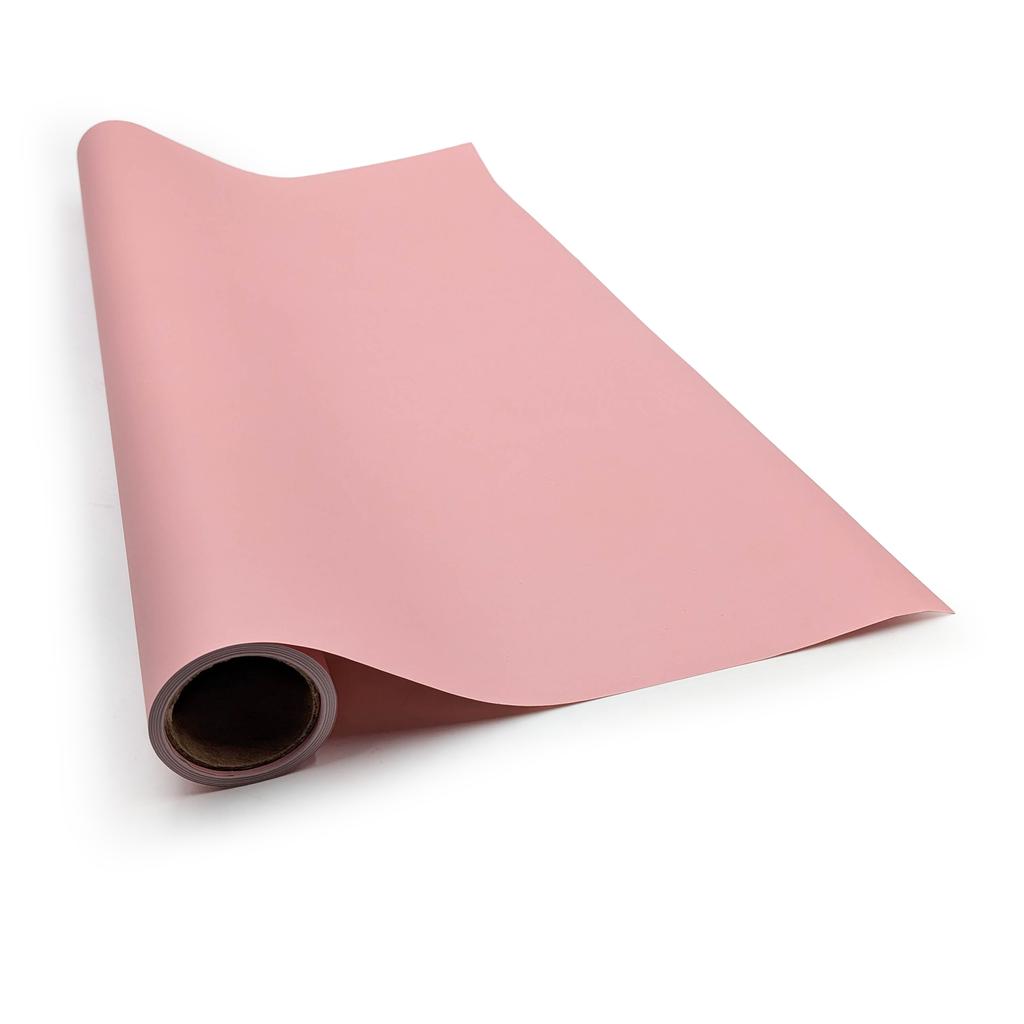 Folia Florystyczna - "Elegant" Piwoniowy Róż - Rolka 58Cm X 10M