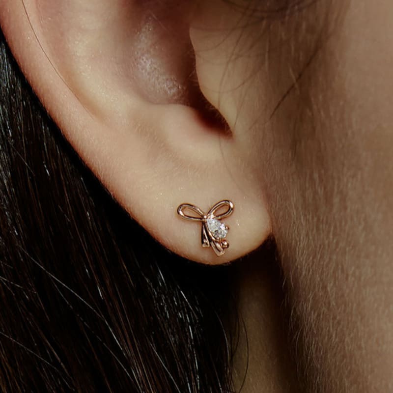 

Own Pair Ribbon Piercing (14k/18k gold) 14K