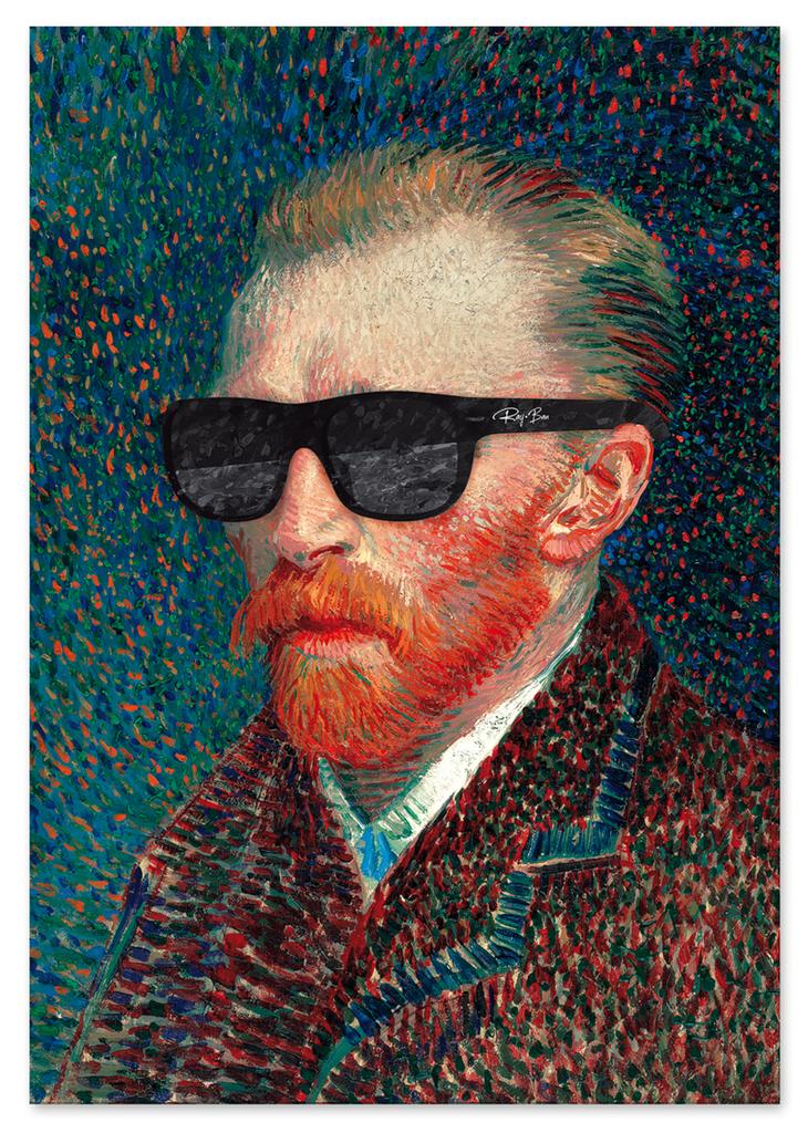 Poster Vincent Van Gogh Self-portrait Pop Art