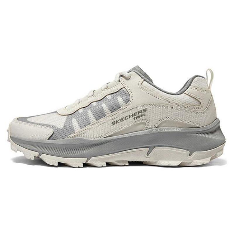 Skechers Men Low Casual Shoes White Gray 237505-NTGY 42