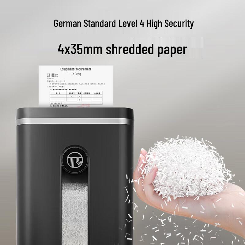 GePai GPS-2560 Level 4 Commercial Paper Shredder CN plug (adapter included)