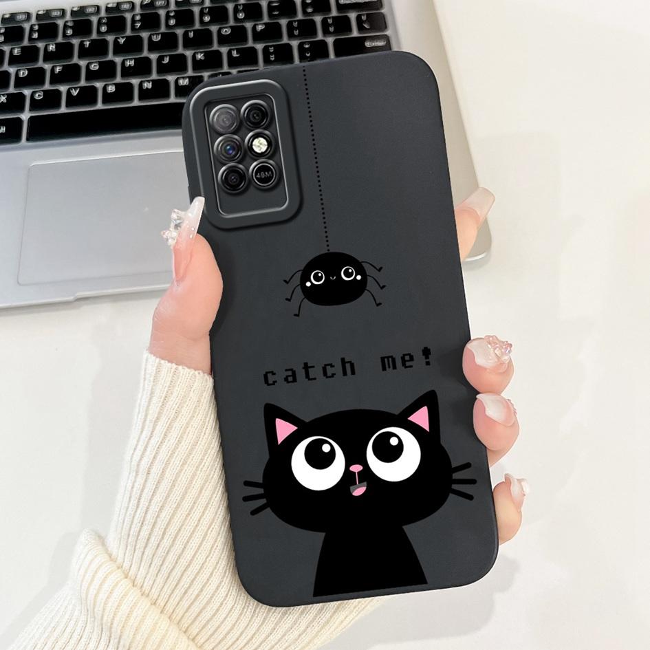 For Infinix Note 8 8i 2020 Case Lovely Astronaut Soft Silicone Funda Shockproof Matte Cover For Infinix Note8 Note8i Phone Cases