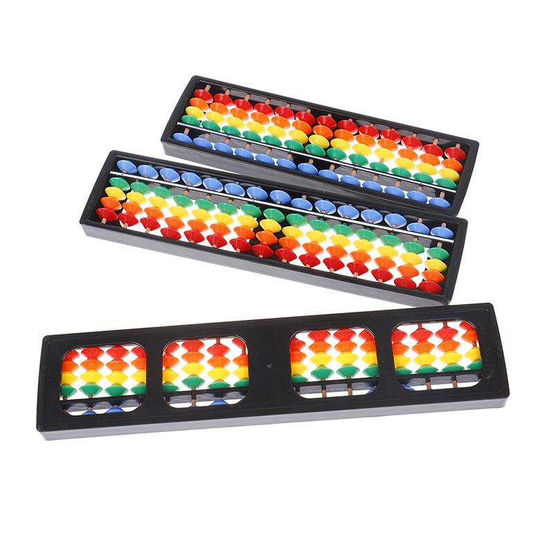 Tragbarer 13/15/17 Spalten Abakus Arithmetik Soroban Schulmathematik Lernwerkzeug