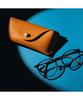 Bonsyangseu Leather Glasses Case (Free Cleaning Cloth)