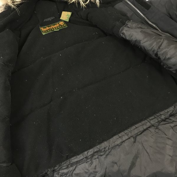 Timberland Thick Goose Down Jacket/Coat Outerwear Black Men’s L(USED)