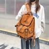 Schoolbag Short Trip Backpack Women's 1011 New Large Capacity Backpack Boys Luggage Bag College Student High School Student School Bag
