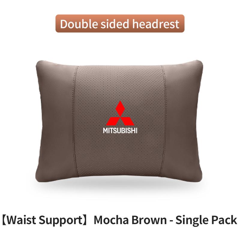 cxlqbm1 For Mitsubishi Outlander Pajero Asx Lancer Evolution X L200 Ralliart Car Headrest Neck Support Lumbar Rest Cushion Neck Pillow