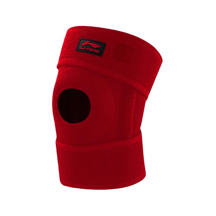 Li Ning Running, Fitness, And Mountaineering Unisex Elastane Polyamide Polyester Silicone Knee Pads ZYLQAK222