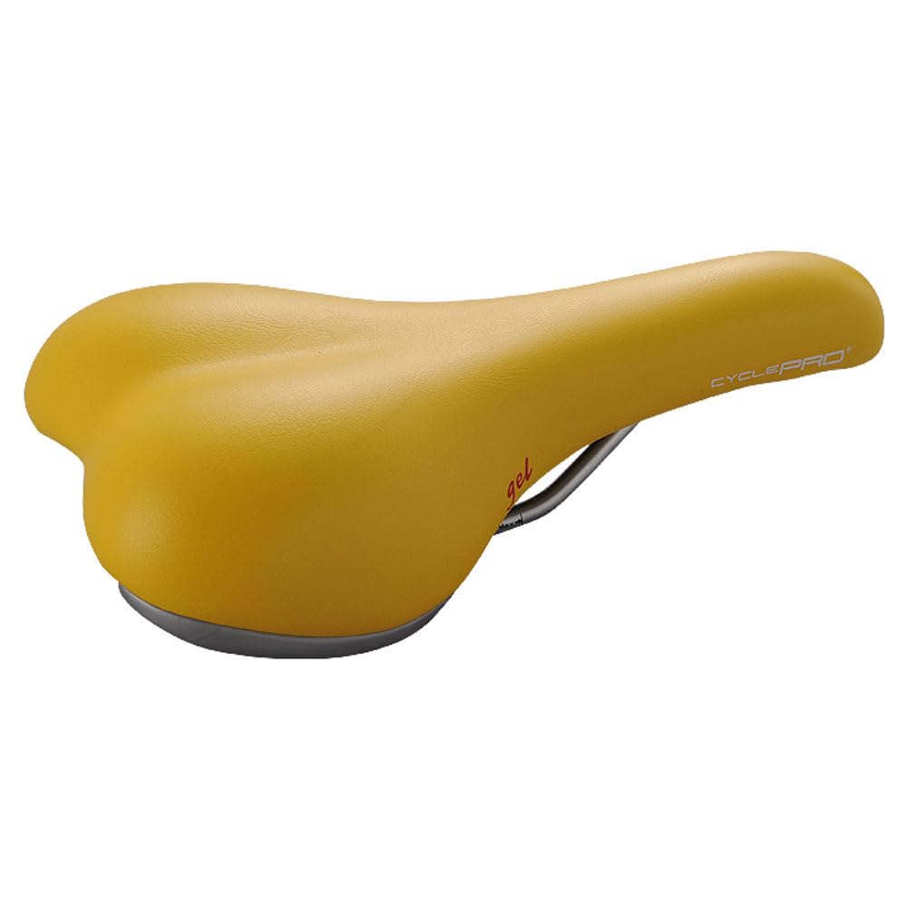 

CYCLE PRO Comfort GEL Saddle Yellow 480g [CP-SD3110]