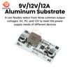 DC Boost Module DC 1.7-11V to 1V/9V/11V 11A High-Efficiency Step-Up Converter With Short-Circuit Protection For Power Supply