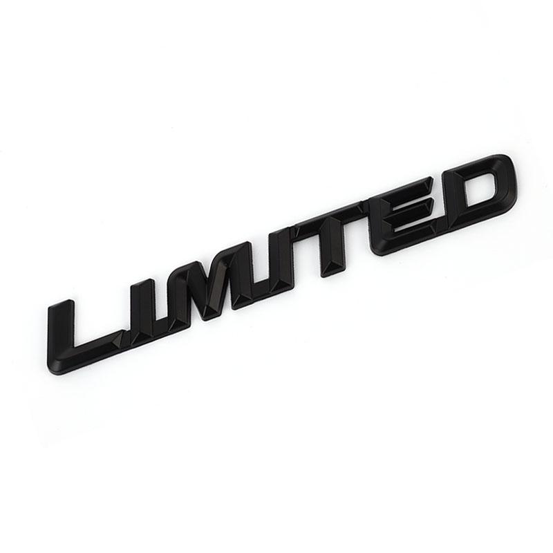 3D Metal Car Sticker Limited Edition Emblem Badge Decal