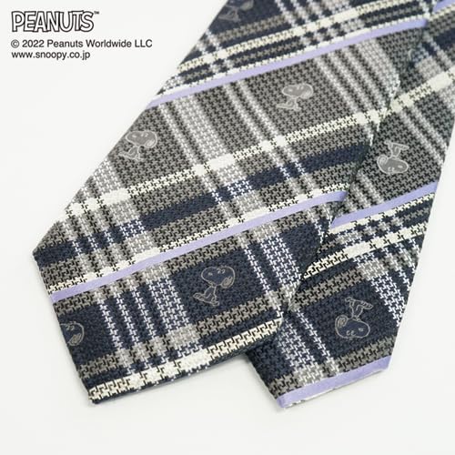 Peanuts Snoopy Tie, Gray, SNOOPY Brand Tie, Gift