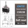 CNTD C5 Toggle Switch Self-locking 15A 250VAC Single Pole Double Pole Switch With Rainproof-cap Switches4