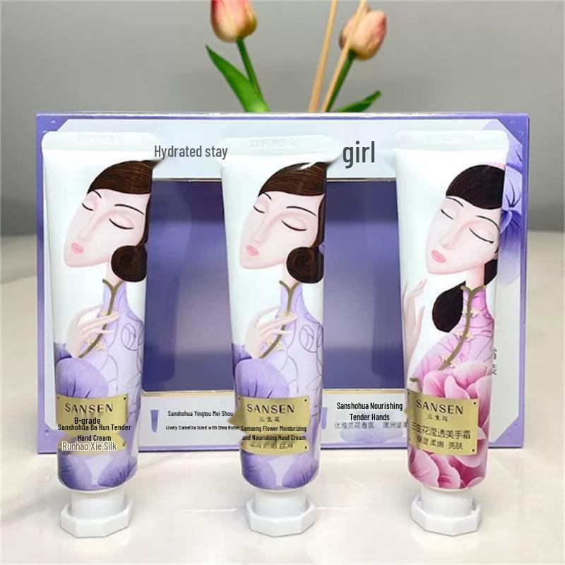 SOTHING San Sheng Hua Fragrance Hand Cream 3-Piece Set