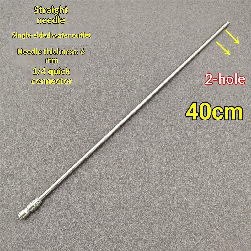 1Pc Stainless Steel High Pressure Cleaning Needle Nozzle 1/4" Quick Connect For Deep Cleaning Ac Water Heater Cleaning