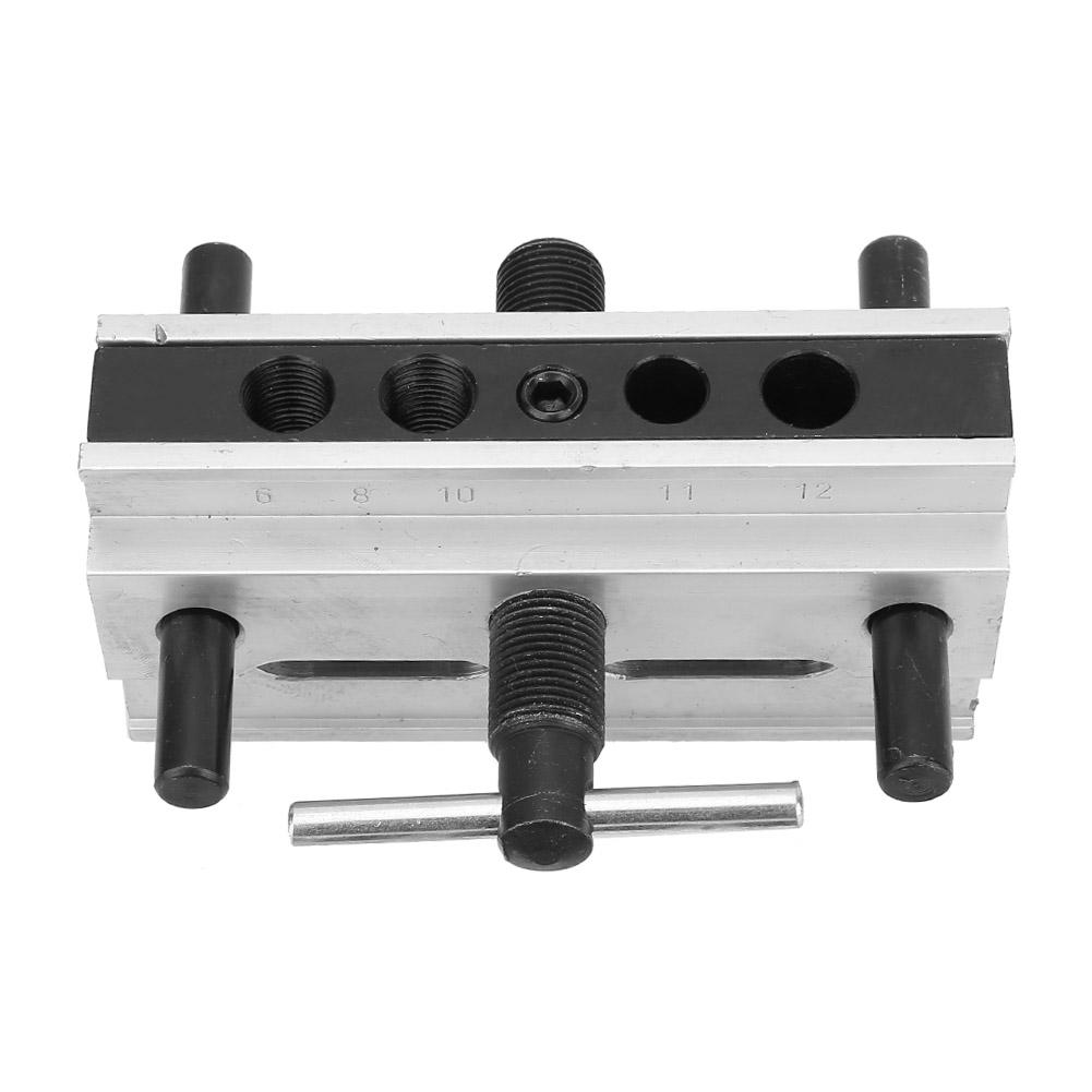 

Деревообработка Дюбельный Кондуктор Инструмент Металлическое Дрель Дюбельное Отверстие Самоцентрирующийся Локатор Diy